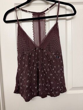 Abercrombie and fitch babydoll blouse